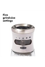 OXO OXO Contoured Mess Free Salt Grinder-Gray