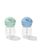 OXO OXO Tot Transitions Straw Cup Set of 2  Opal & Dusk 9oz