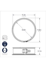 Nordic Ware Nordic Ware Nonstick 9" Springform Pan Nordic Ware Nordic Ware Nonstick 9" Springform Pan