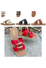 Bella Sandal With Gold Accent