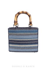 Double D Ranch Double D Ranch Indigo Bedroll Beaded Bag