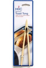 Toast Tongs  Bamboo 6 1/2 (cd)