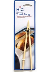 Toast Tongs  Bamboo 6 1/2