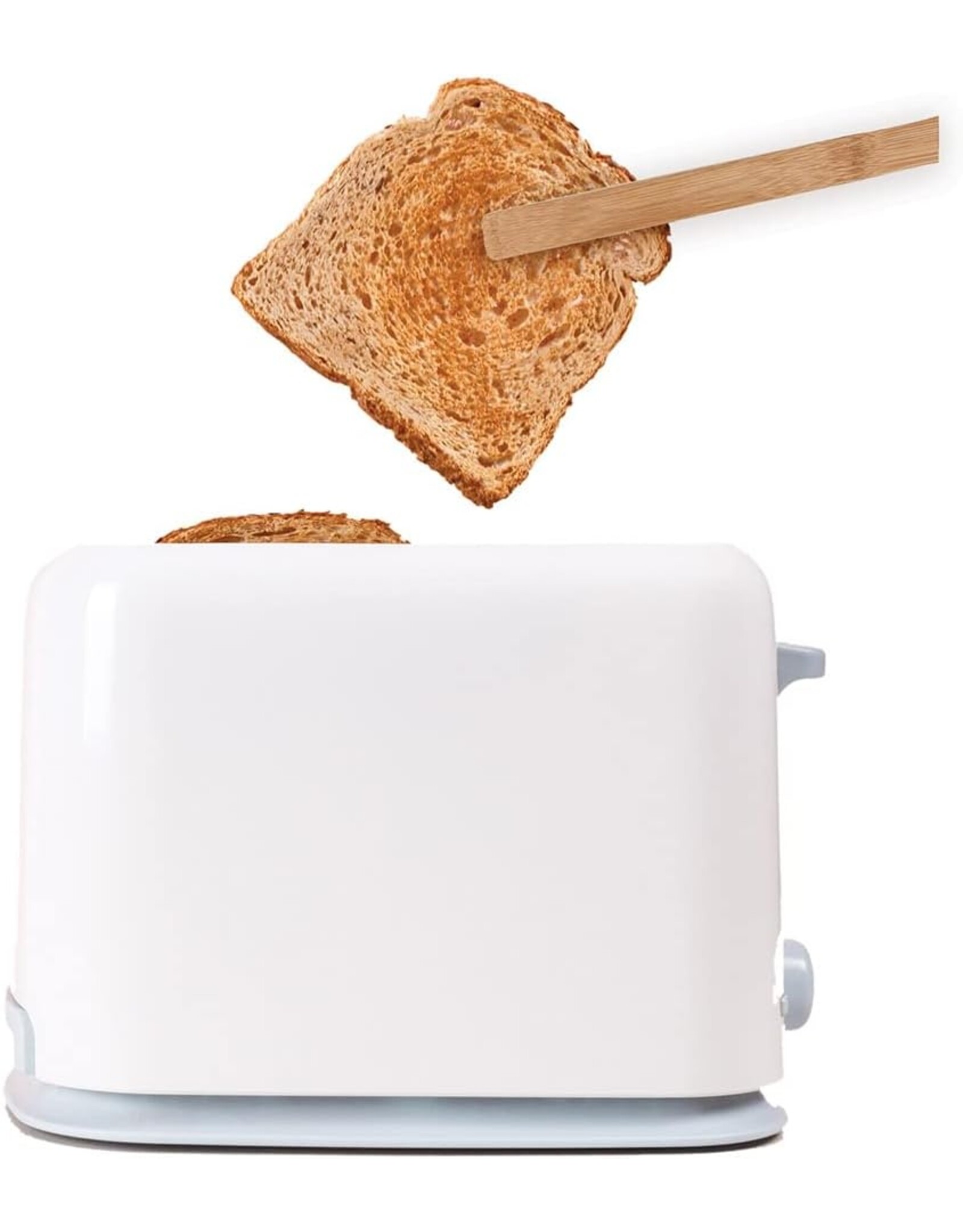 Toast Tongs  Bamboo 6 1/2