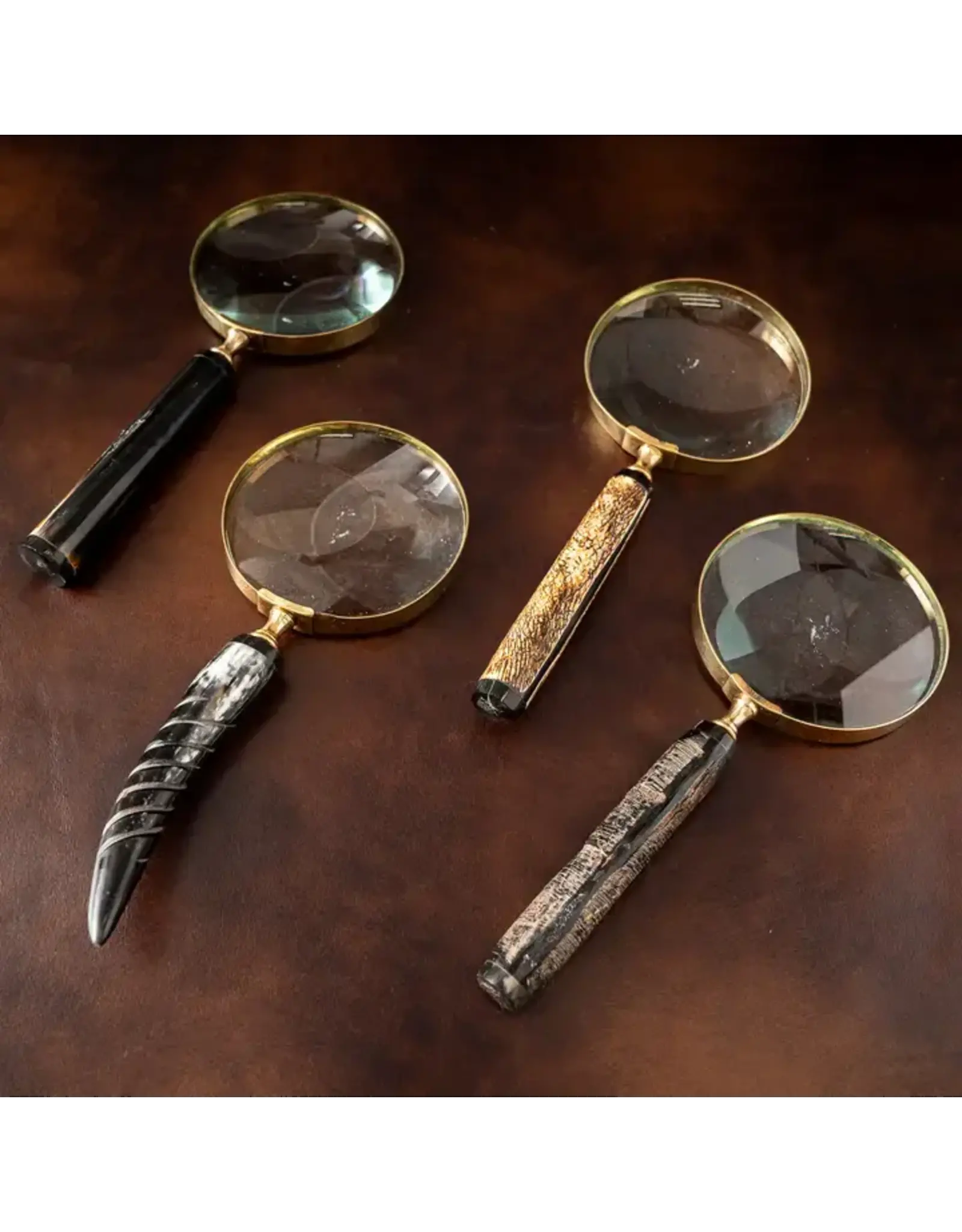 Horn and Bone Magnifying Glass