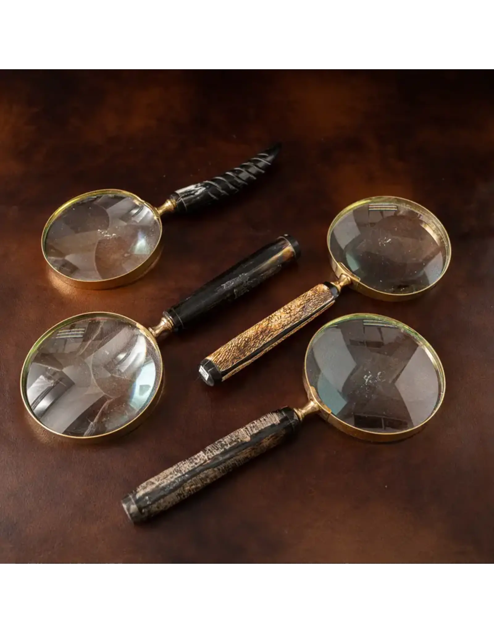 Horn and Bone Magnifying Glass