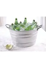 Sleek Aluminum Beverage Tub with Handles