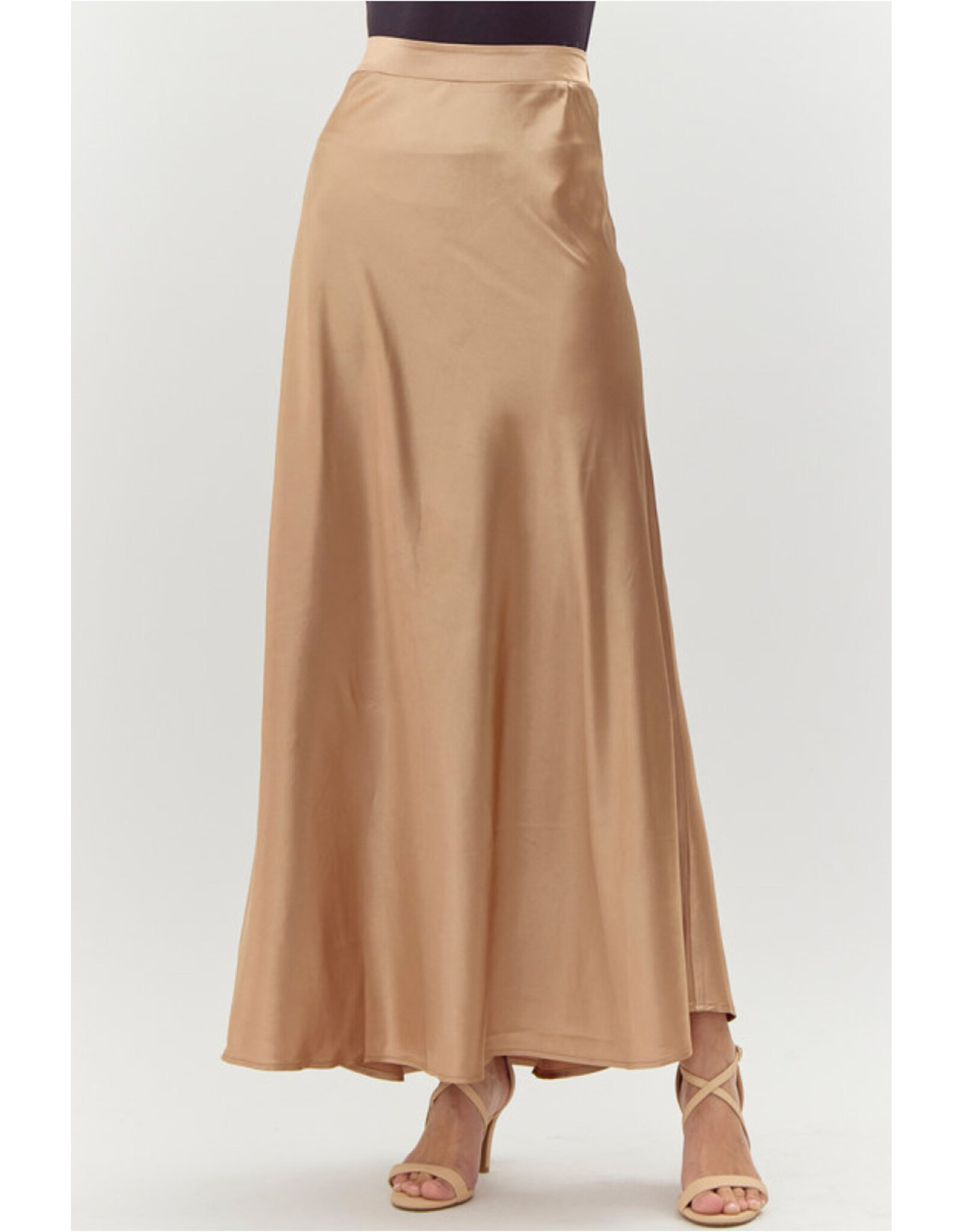 Fifi Satin Maxi Skirt