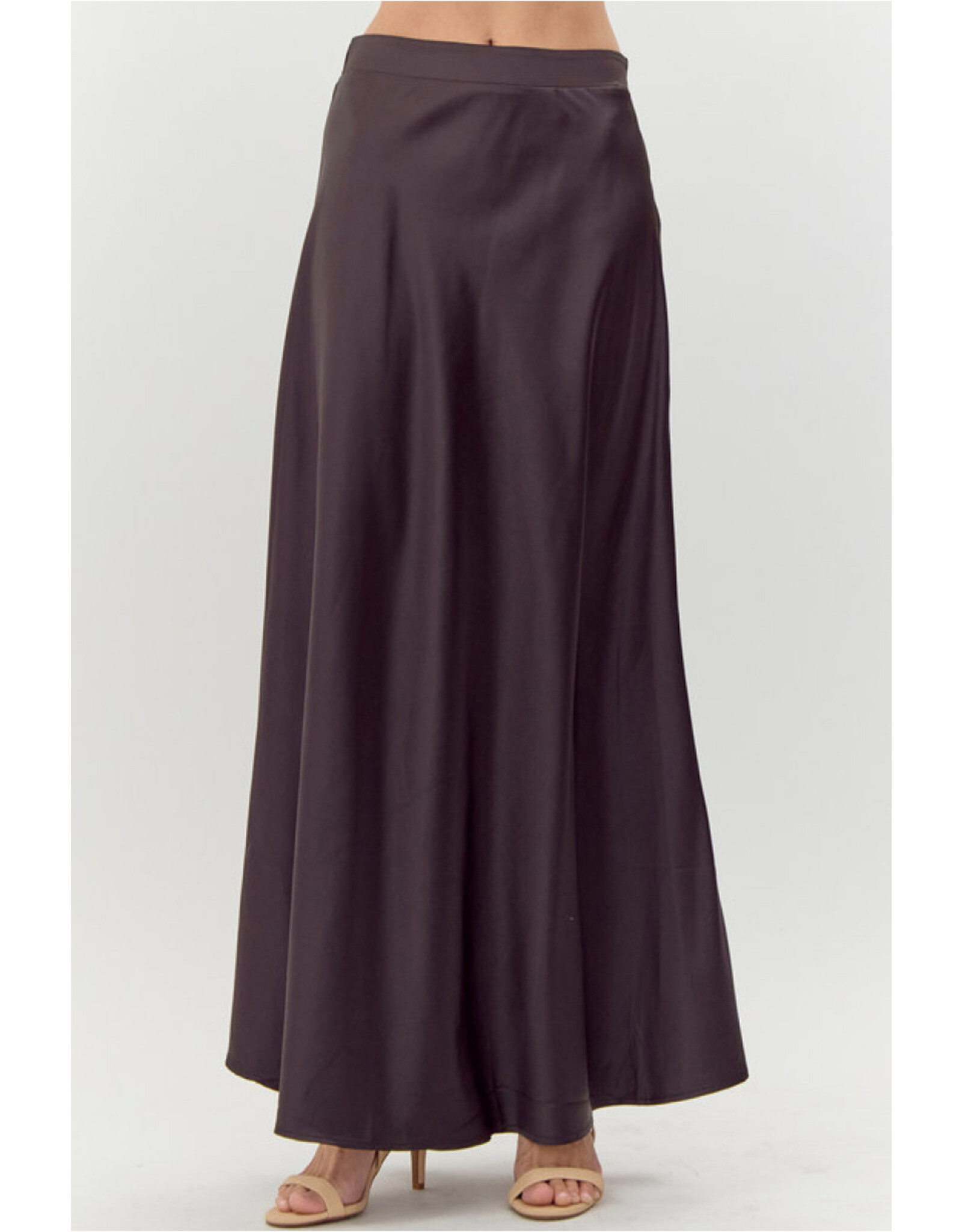 Fifi Satin Maxi Skirt