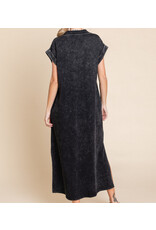 Flora Washed Midi Dress