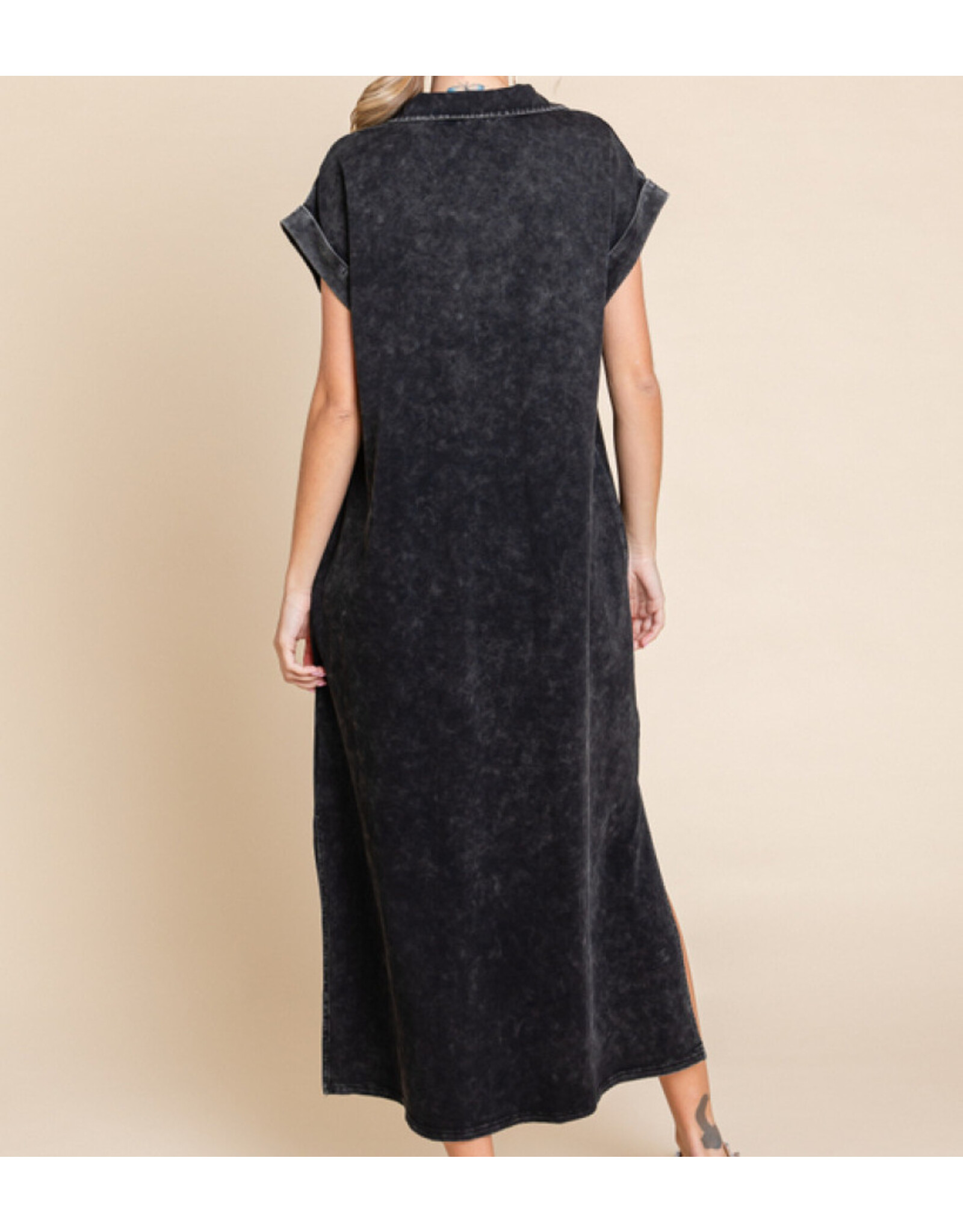 Flora Washed Midi Dress