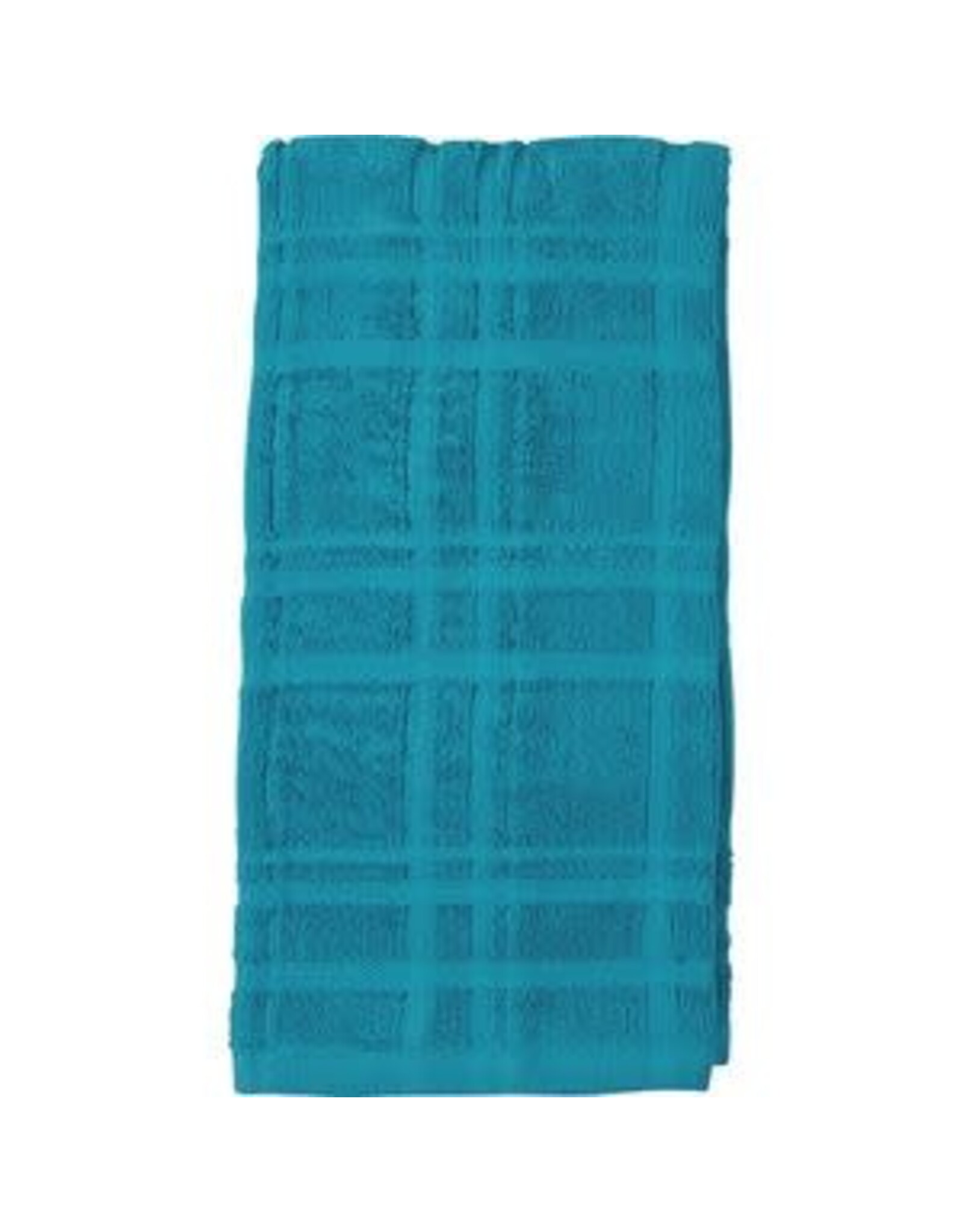 Solid 2 Piece Terry Towels - Peacock