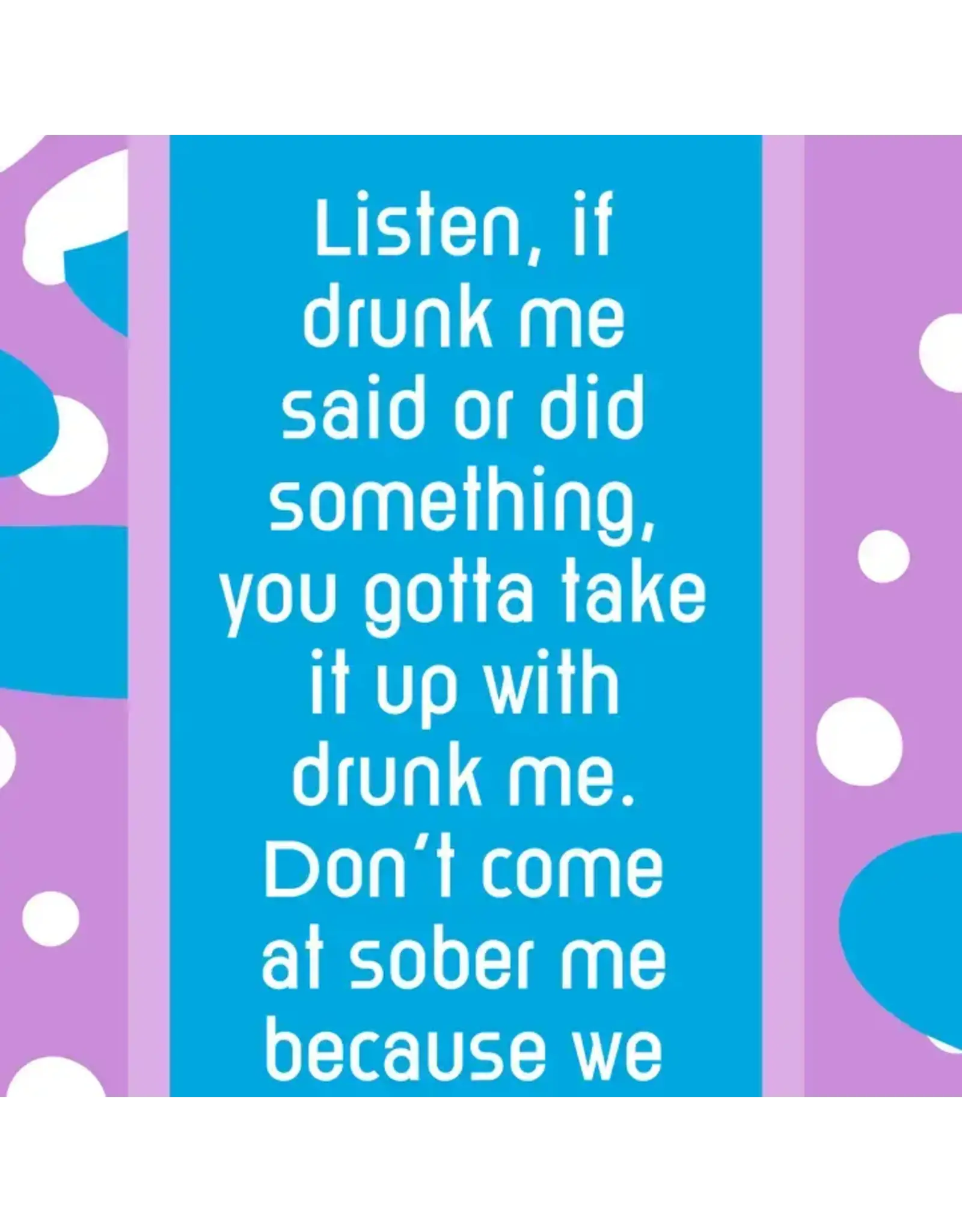 Drinks On Me Dish Towel - Drunk Me