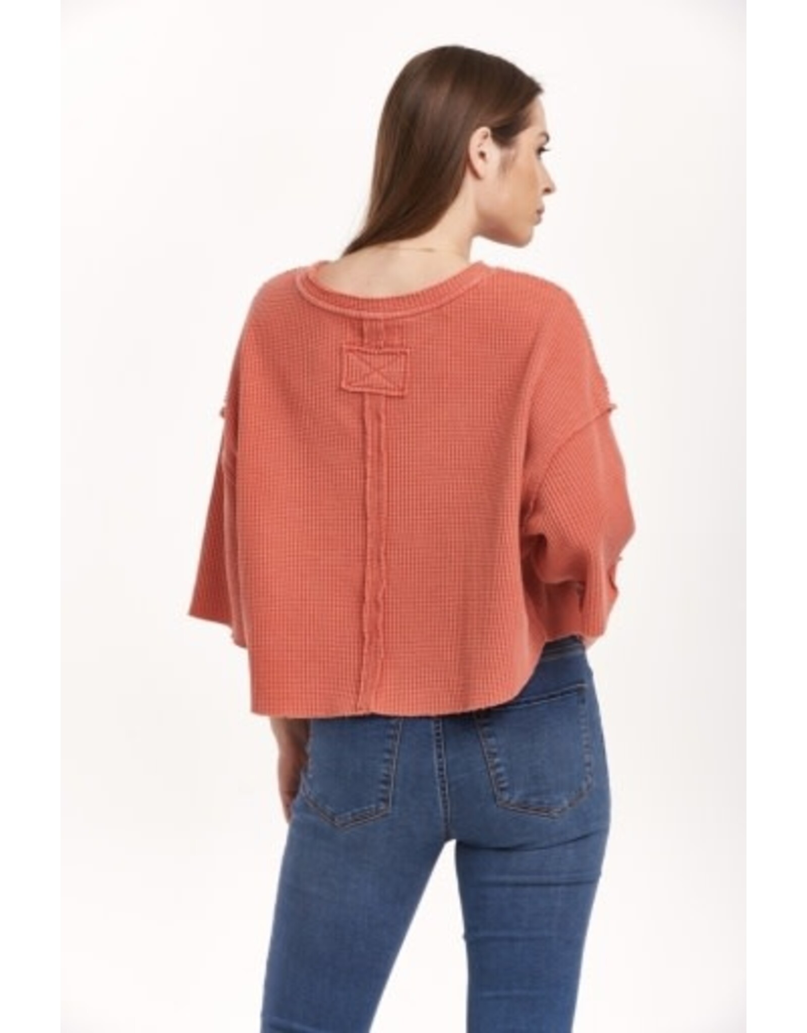 Dear John Denim Dear John Amira Thermal Wide Sleeve Top