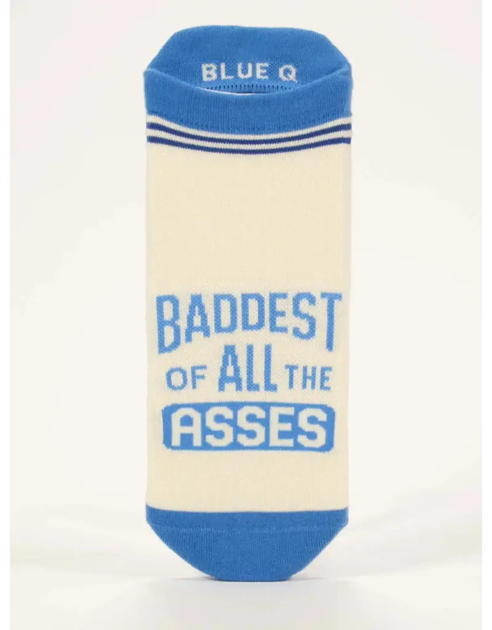 Blue Q Baddest Of All The Asses Sneaker Socks