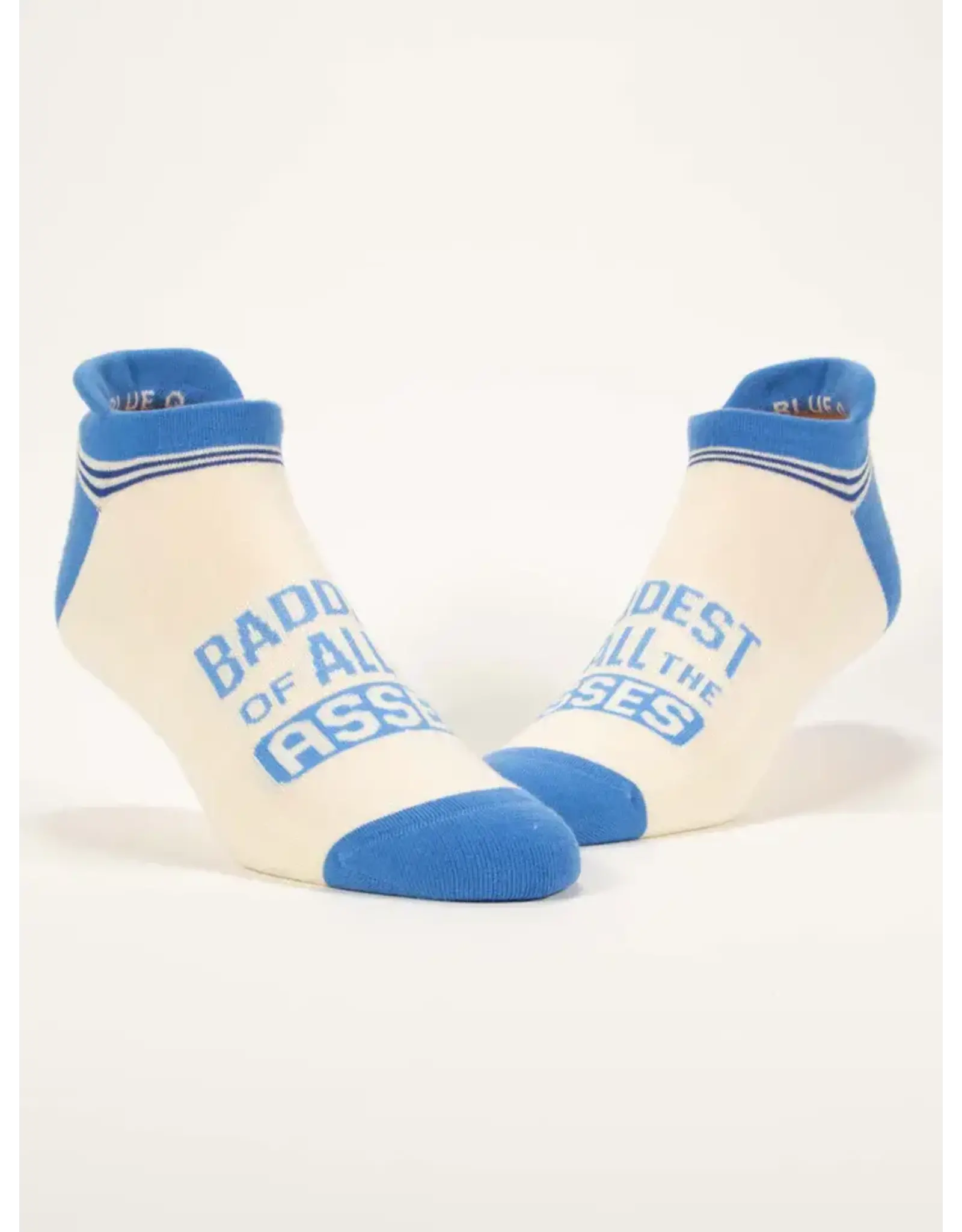 Blue Q Baddest Of All The Asses Sneaker Socks