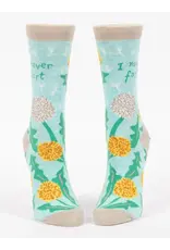 Blue Q I Never Fart Crew Socks