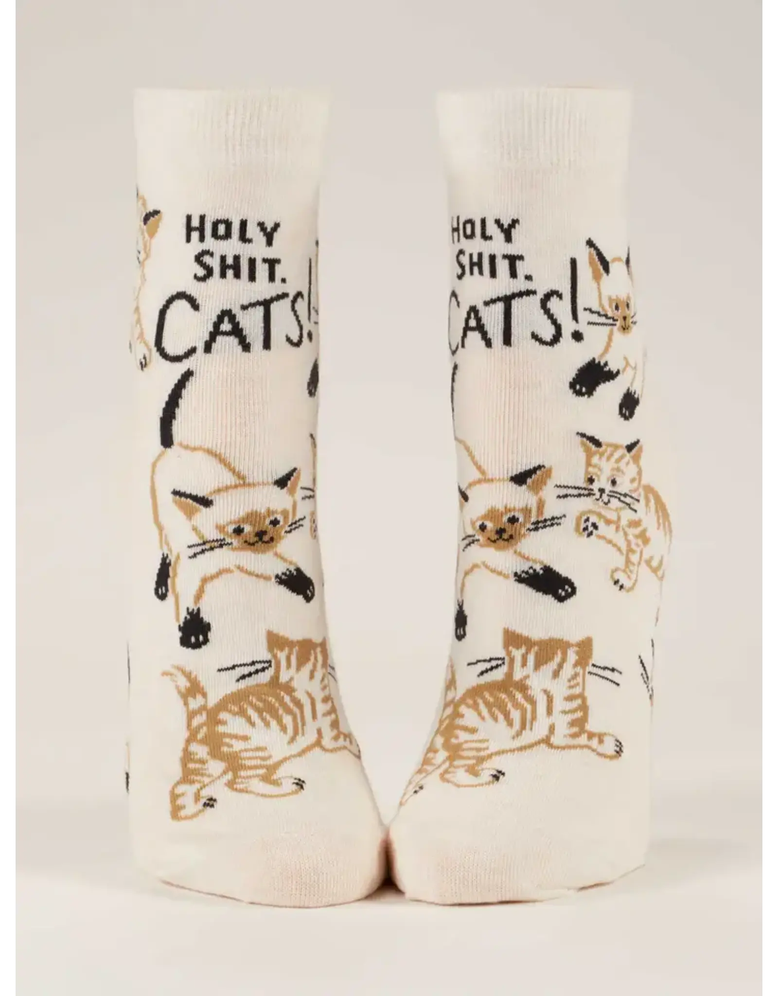 Blue Q Holy Shit. Cats! Ankle Socks