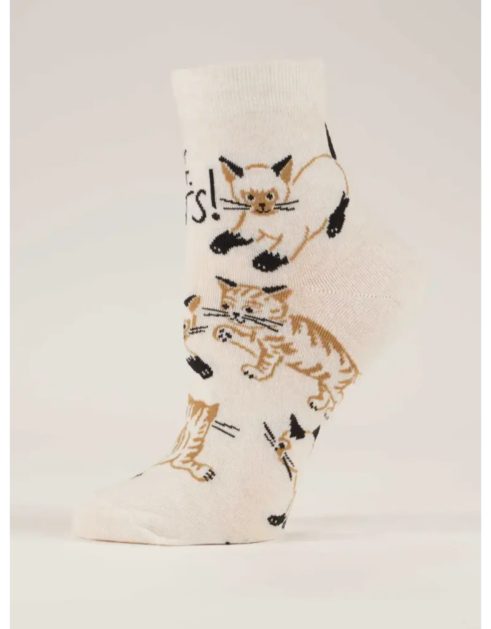 Blue Q Holy Shit. Cats! Ankle Socks