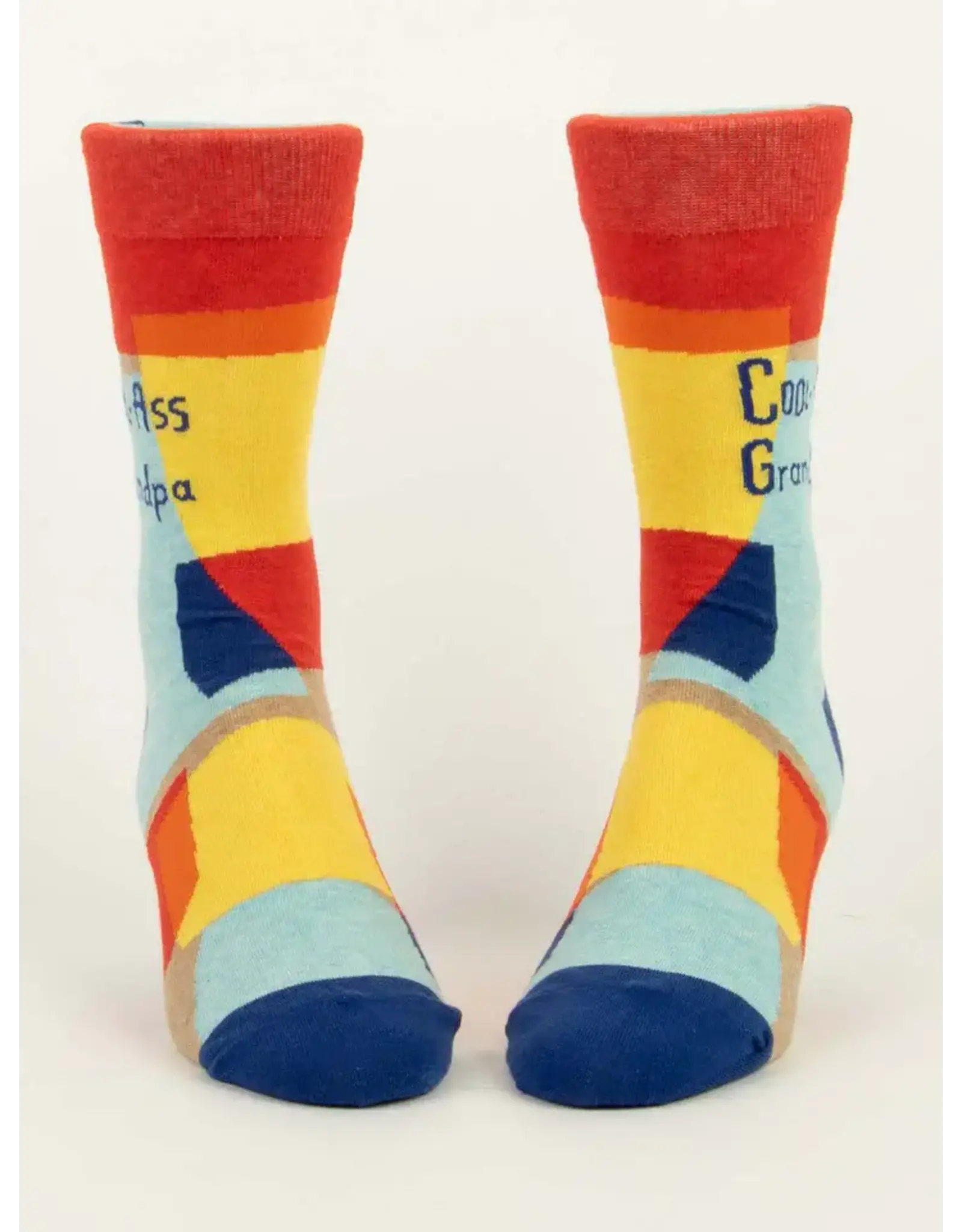 Blue Q Cool Ass Grandpa Crew Socks