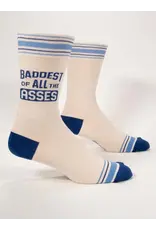 Blue Q Baddest Of All The Asses Mens Socks