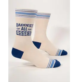 Blue Q Baddest Of All The Asses Mens Socks