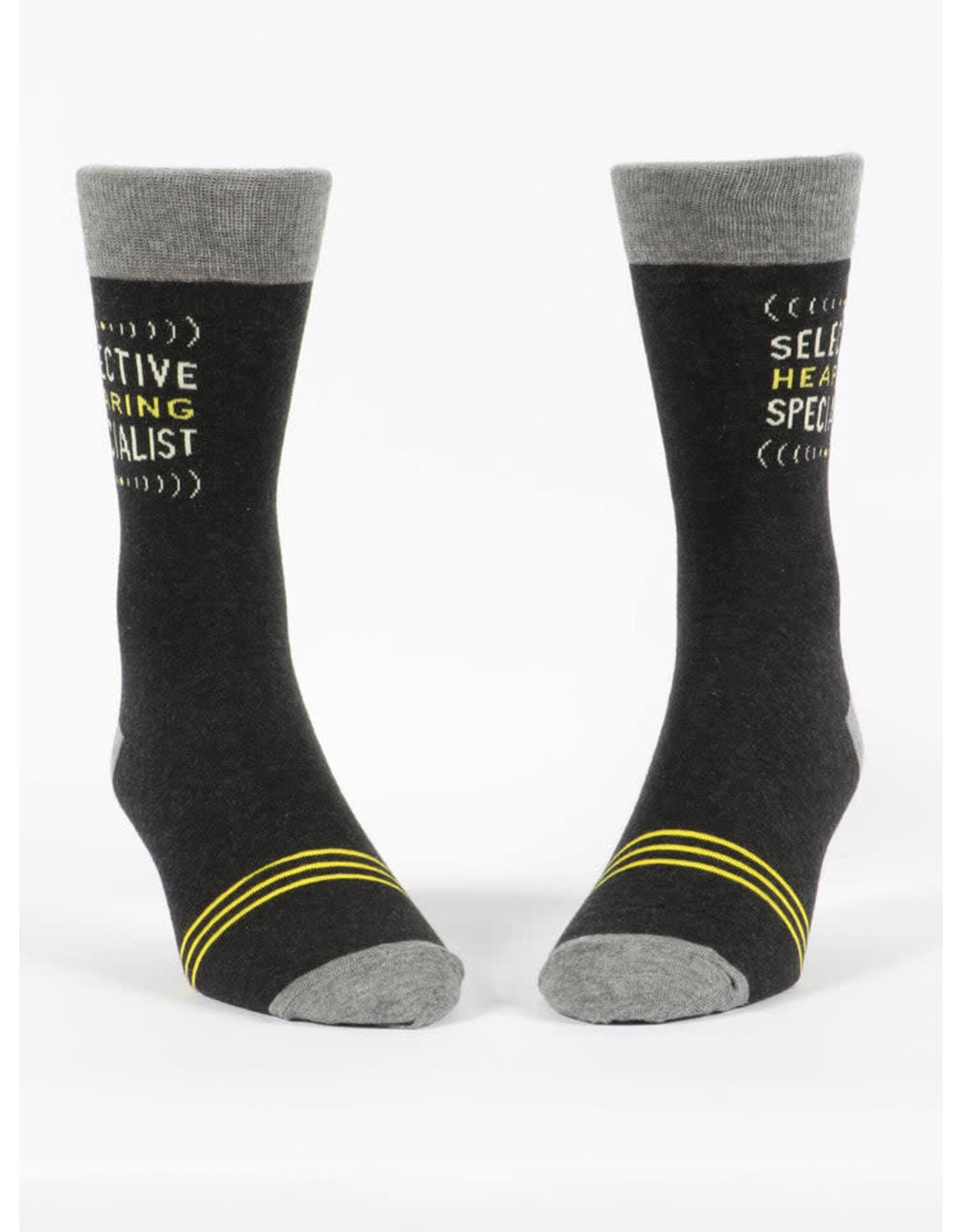 Blue Q Selective Hearing Socks