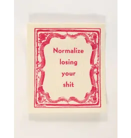 Normalize Losing Your Shit Swedish Dishcloth