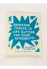 Parmesan Cheese Is Like Glitter For Your Spaghetti. Swedish Dishcloth