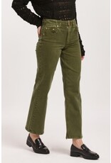 Dear John Denim Dear John Holly High Rise Straight Jeans Army