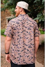 Burlebo Burlebo Performance Button Up  Gauge Camo