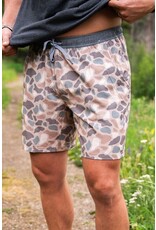 Burlebo Burlebo Athletic Short - Pintail Camo - Grey Liner