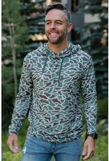 Burlebo Burlebo Performance Hoodie - Retro Duck Camo