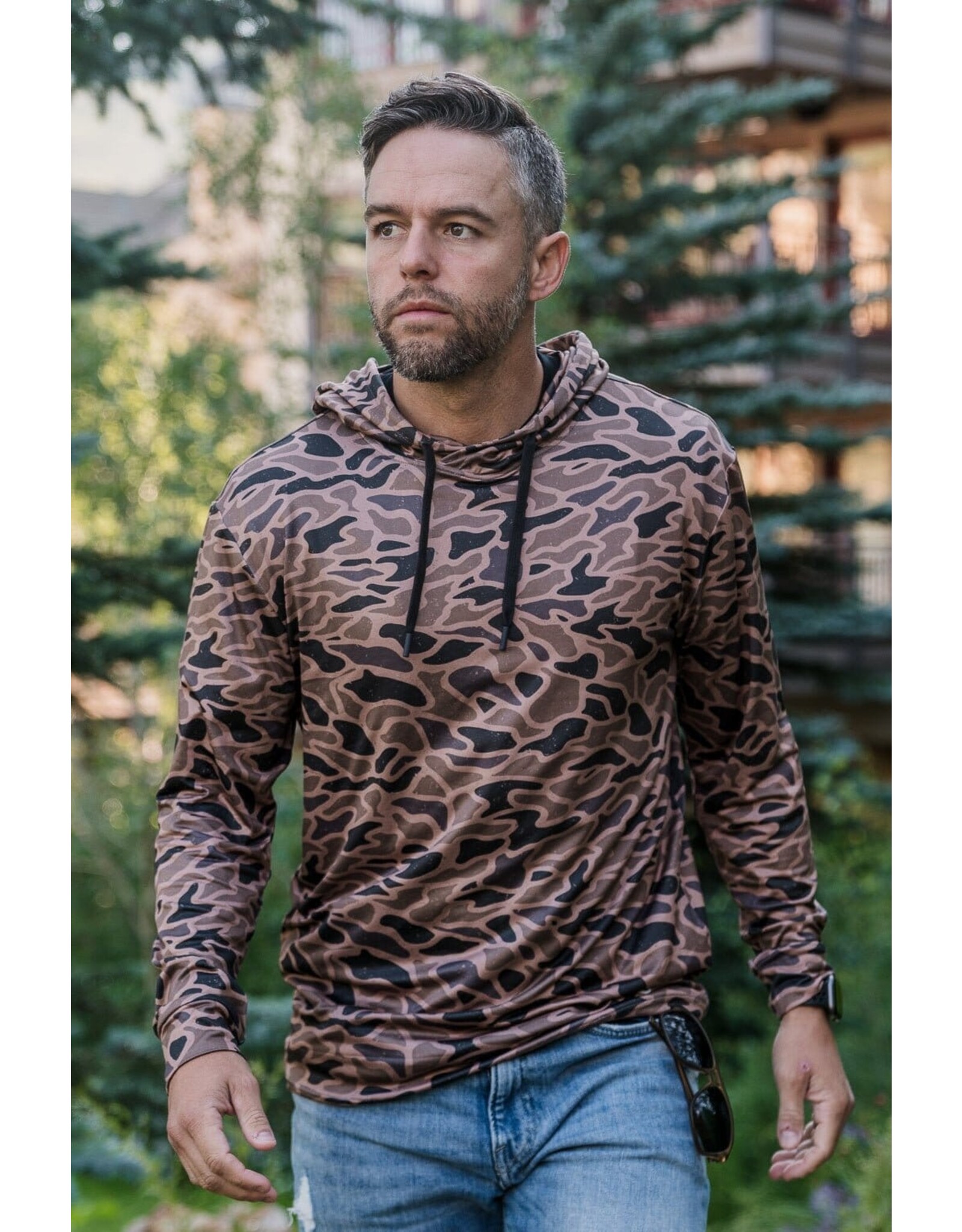 Burlebo Burlebo Performance Hoodie - Gauge Camo