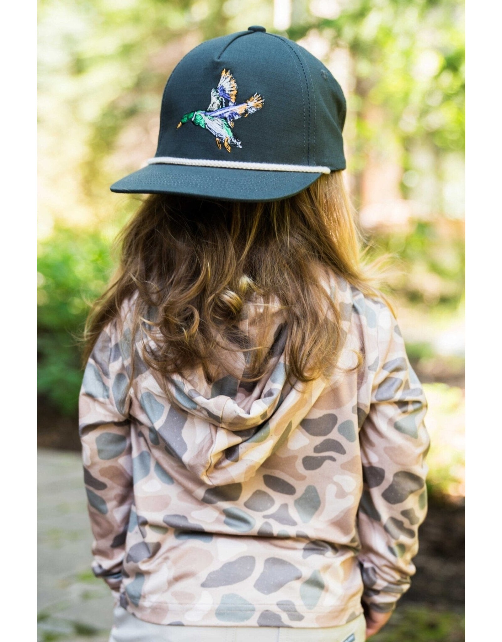 Burlebo Burlebo Youth Performance Hoodie - Pintail Camo