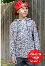 Burlebo Burlebo Youth Performance Hoodie - Classic Deer Camo