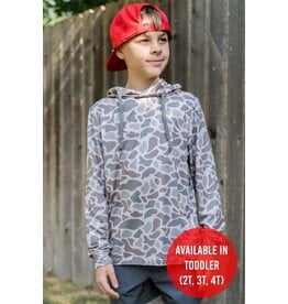 Burlebo Burlebo Youth Performance Hoodie - Classic Deer Camo