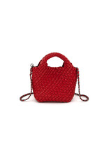 Red BC Braided Clutch