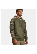 Under Armour Under Armour Mens Rival Fleece Camo Blocked Hoodie