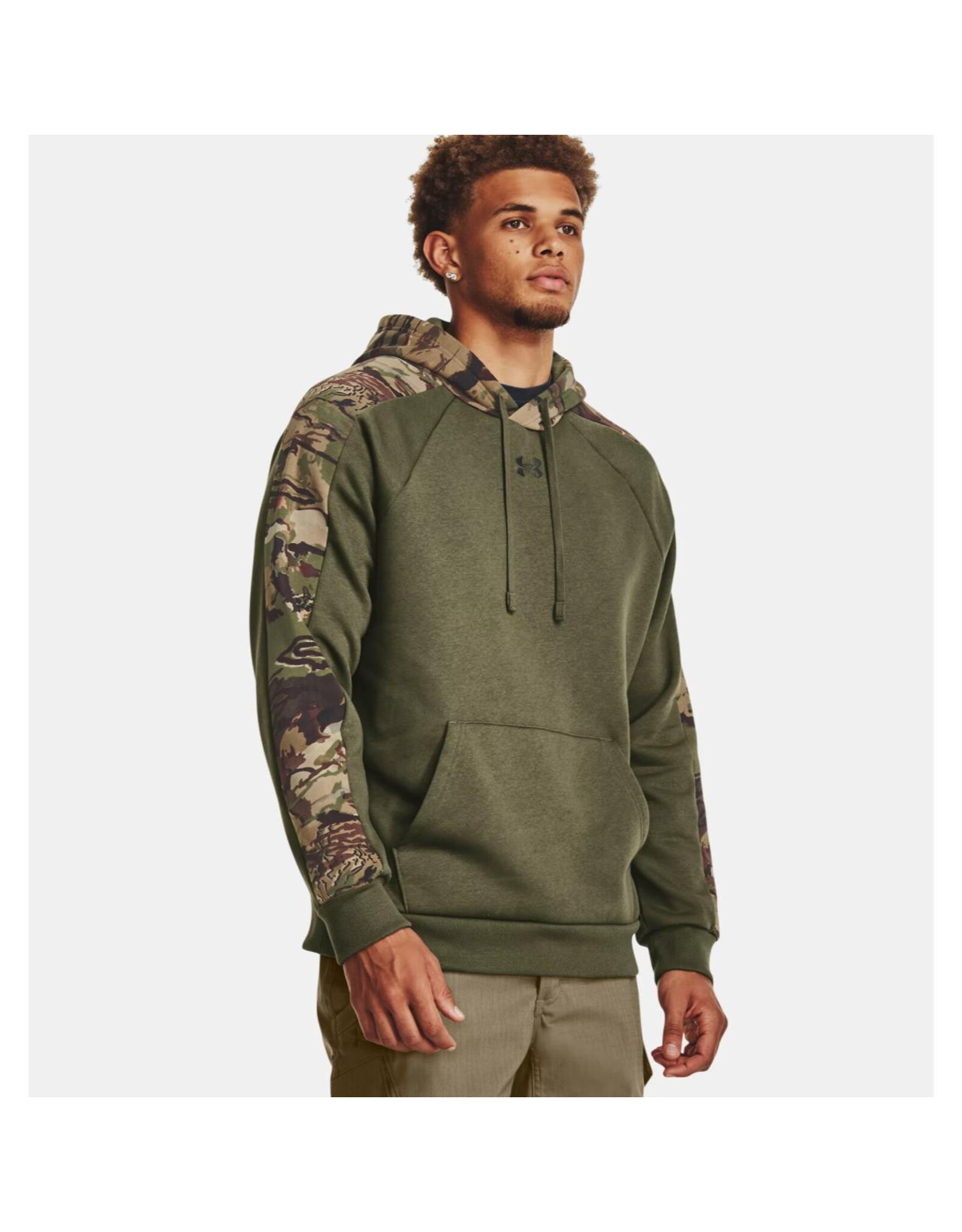 Under armour fleece camo hoodie sale