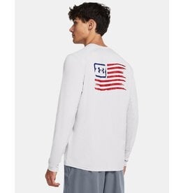 Under Armour Under Armour Mens Fish Pro Freedom Back Graphic Long Sleeve