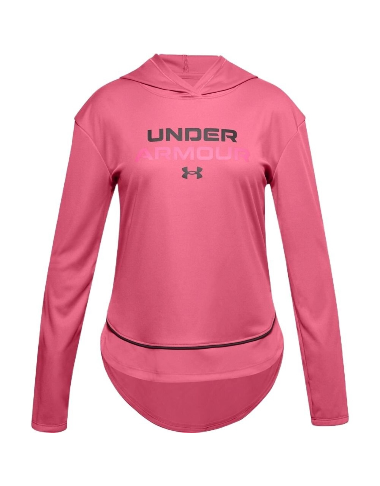 Under Armour Under Armour Girls Tech Long Sleeve Graphic Hoodie