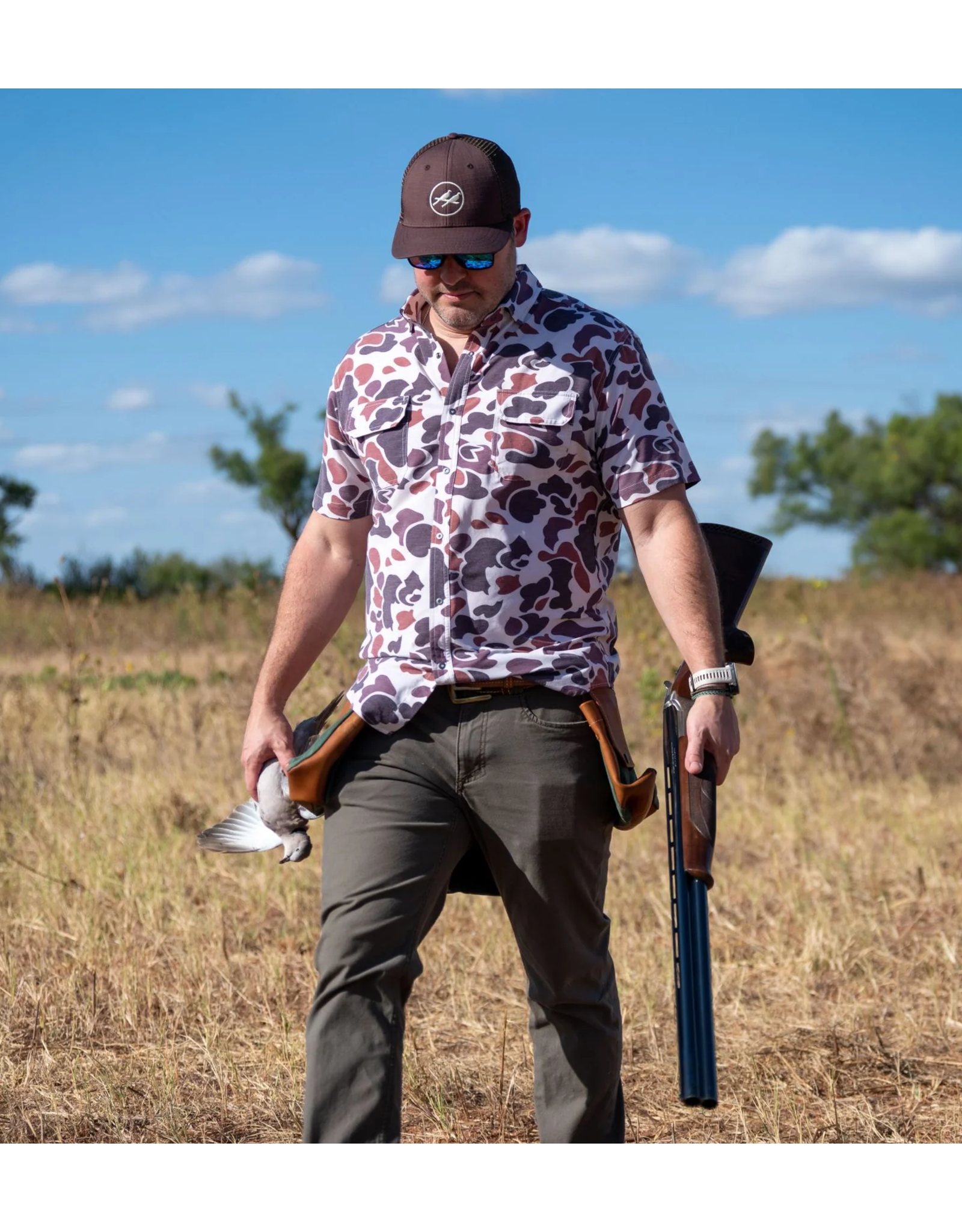 Two Dove Rio Ultimate Outdoor Blend Short Sleeve - Boone Vintage Camo