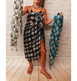 Fringe Scarves Fringe Shawl/Swim Wrap-Bone Fringe Scarves Fringe Shawl/Swim Wrap-Bone