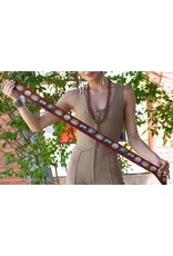 Fringe Scarves Fringe Big Concho Twilly Red Fringe Scarves Fringe Big Concho Twilly Red