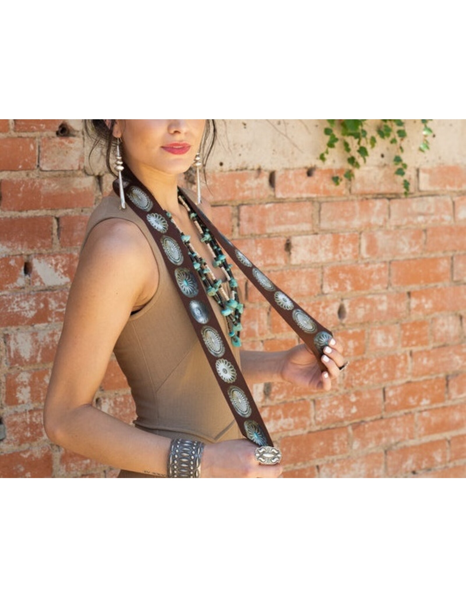 Fringe Big Concho Twilly Brown