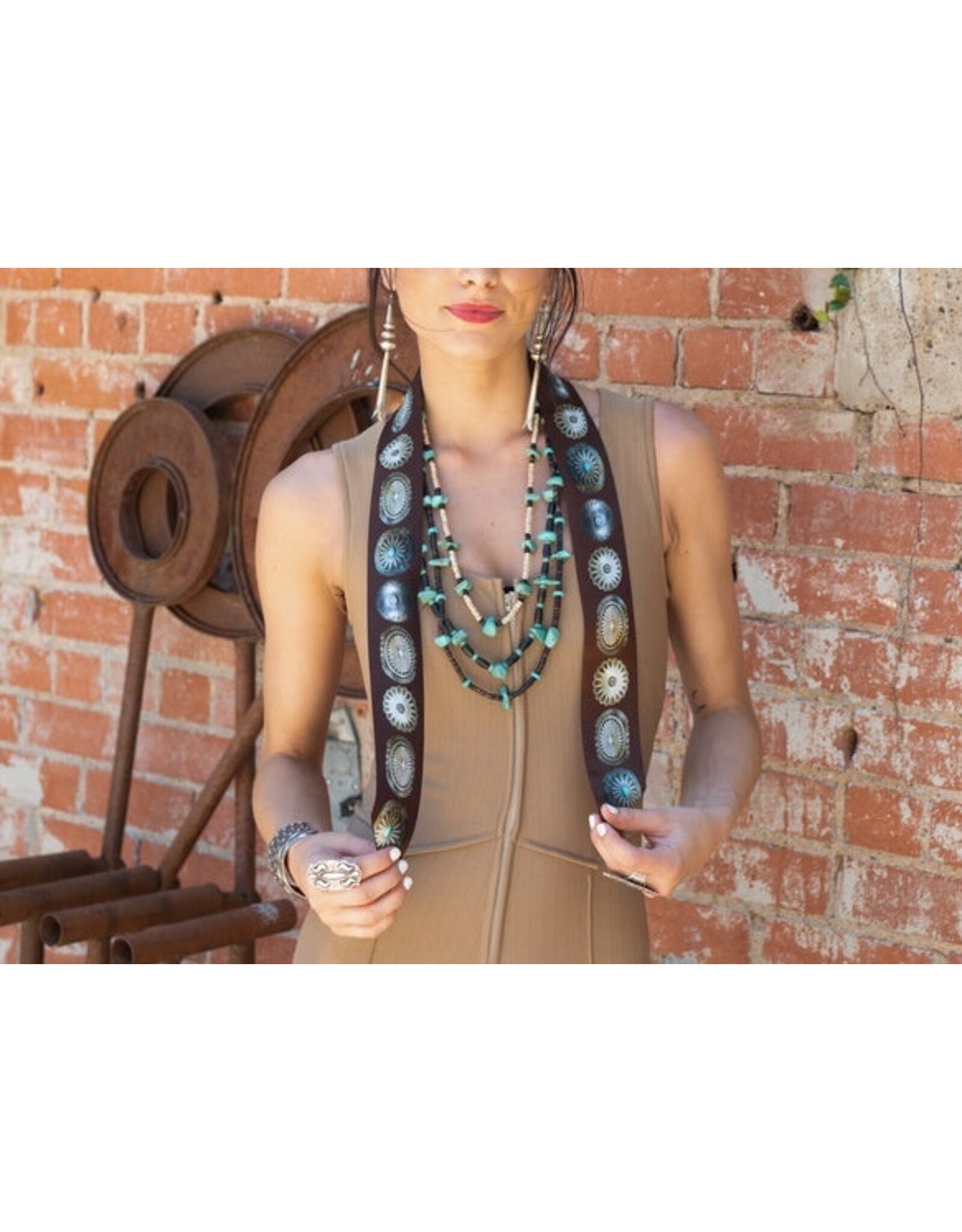 Fringe Big Concho Twilly Brown