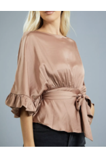 Alana Bow Front Blouse