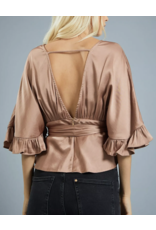 Alana Bow Front Blouse