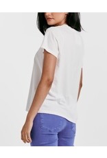 Dear John Denim Dear John Madelyn Tee - White